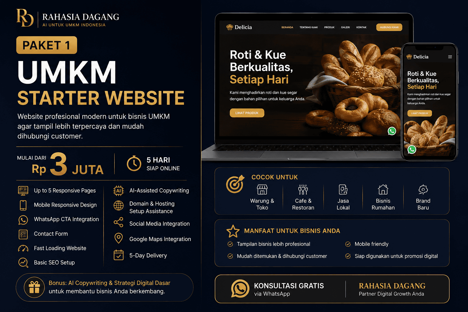 UMKM Starter Website